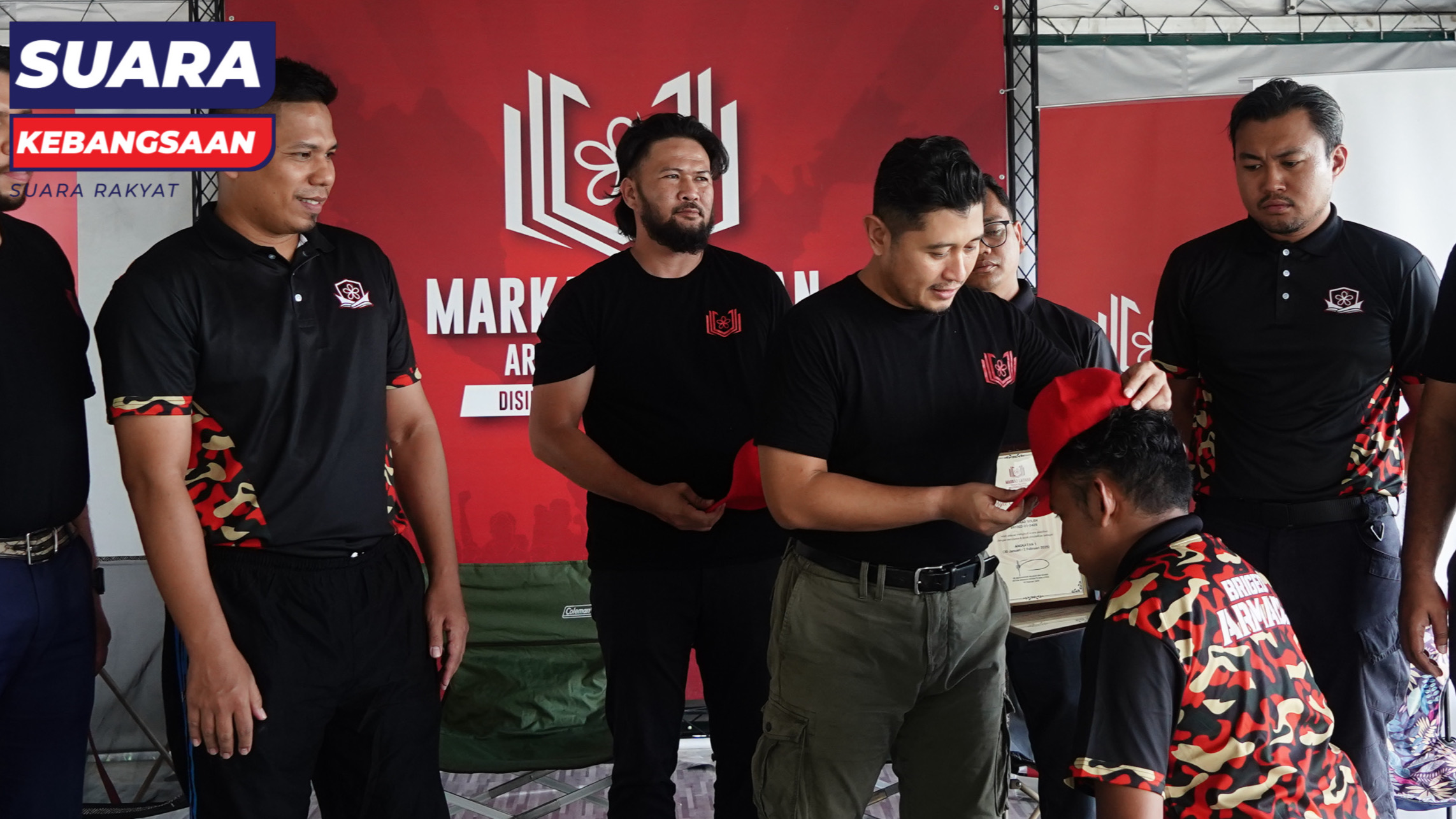 HILMAN DIPANGGIL POLIS JAM 3 PAGI TIDAK HALANG BRIGED ARMADA TERUSKAN LATIHAN