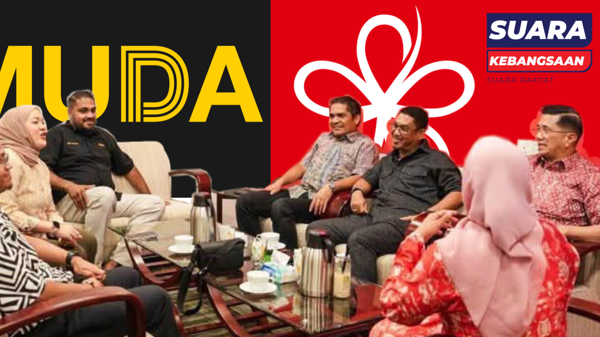 BERSATU MUDA CARI TITIK KERJASAMA BINA POLITIK NILAI DEMI NEGARA